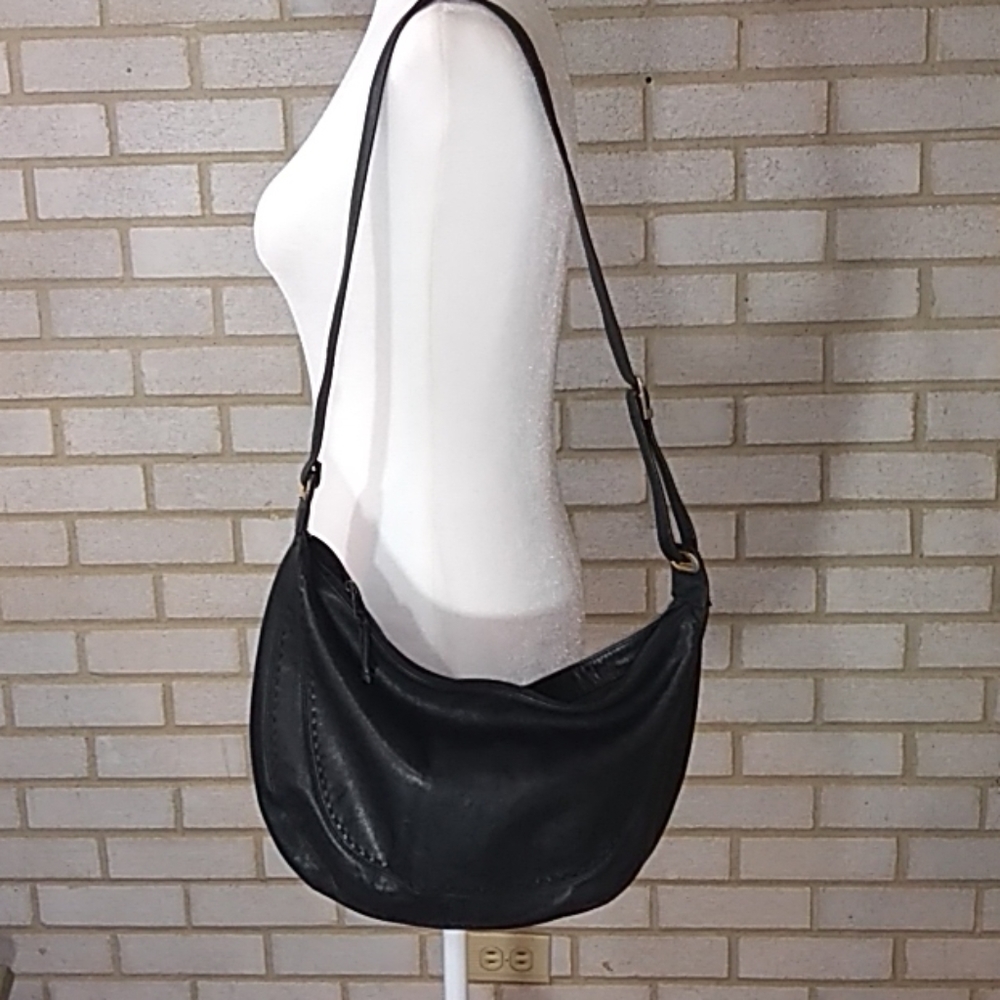 Ganson Leather Hobo Shoulder Purse